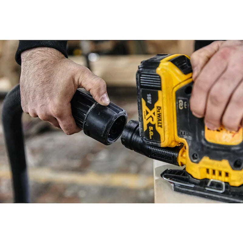 Ponceuse 1/4 de feuille DEWALT DCW200NT-XJ XR 18V Brushless, sans batterie ni chargeur