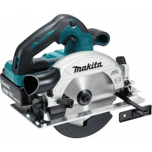 Scie circulaire Brushless Ø 165 mm 2x5Ah 18V LXT ® MAKITA DHS660RTJU  en coffret + puce AWS