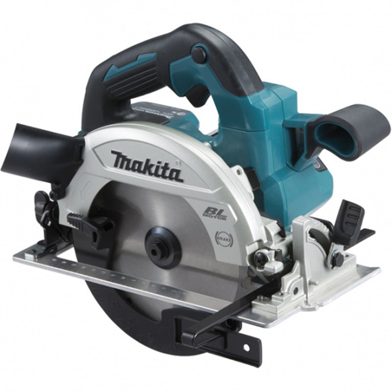 Scie circulaire Brushless Ø 165 mm 2x5Ah 18V LXT ® MAKITA DHS660RTJ en coffret
