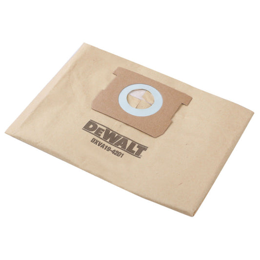 SET DE 3 SAC PAPIER FSC DeWALT POUR ASPIRATEUR 101261 ET 101263 ET 101264