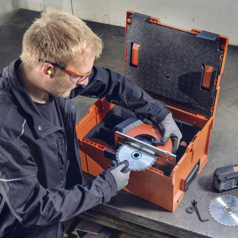 Scie circulaire portative compacte sans fil pour métaux|FEIN |F-IRON Cut 57 AS