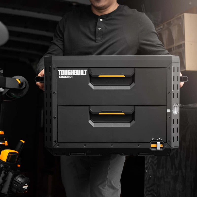 StackTech 2-Tiroirs Locking Box - TOUGHBUILT - TB-B1-D-72-BEA