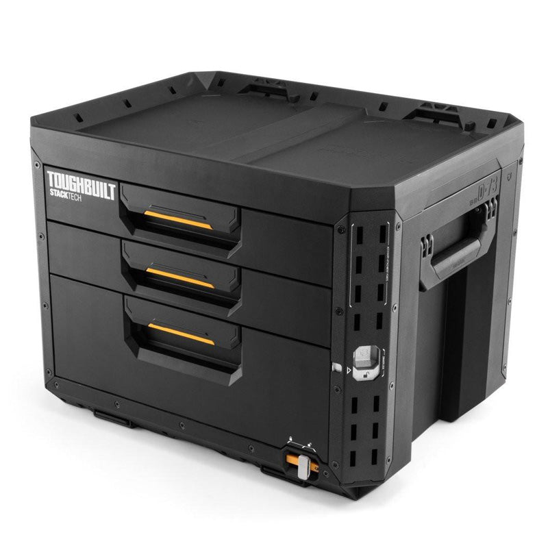 StackTech 3-Tiroirs Locking Box - TOUGHBUILT - TB-B1-D-73-BEA
