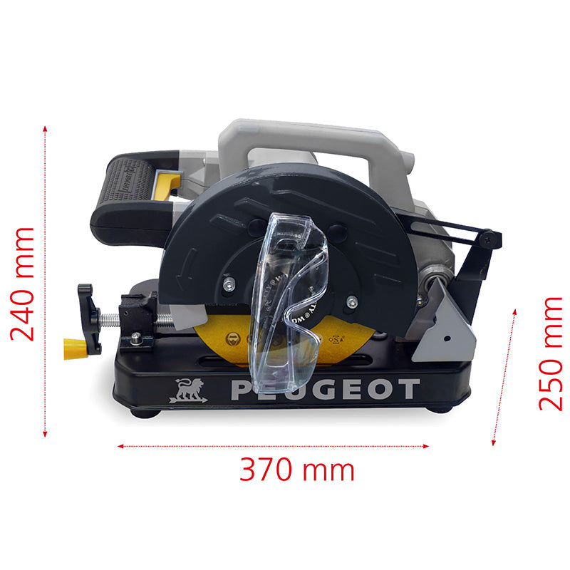 Tronçonneuse à métaux compacte 1280 W Ø 180 mm ENERGYCUT-180MC PEUGEOT OUTILLAGE 134180