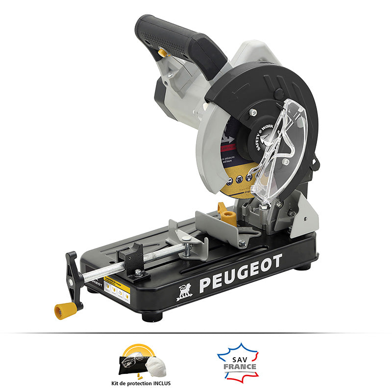 Tronçonneuse à métaux compacte 1280 W Ø 180 mm ENERGYCUT-180MC PEUGEOT OUTILLAGE 134180