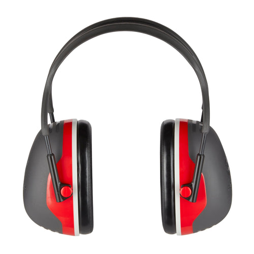 Casque de Protection Auditive Grand Confort 3M™ PELTOR™ X3 Rouge SNR 33 dB