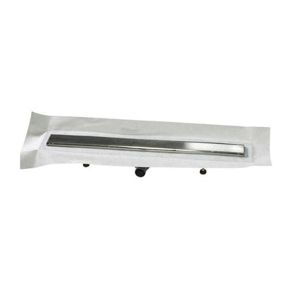 Caniveau de sol à maçonner 70cm MARMOX LD70SLIM - Siphon ultra-plat horizontal - Acier inoxydable