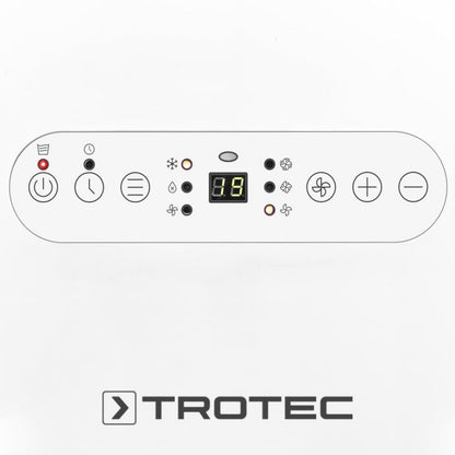 Climatiseur monobloc TROTEC 1210002101 PAC 3500, 3,5 kW