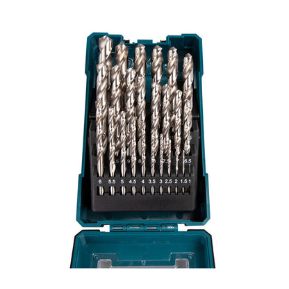 Coffret de 25 forets à métaux HSS-G MAKITA D-67555