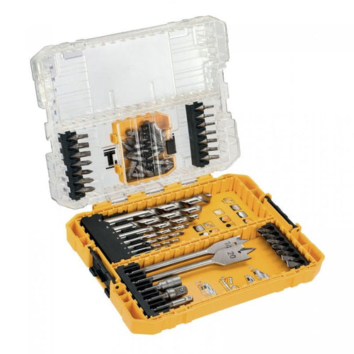 Coffret Toughcase bois et métal 55 pièces DEWALT DT70757-QZ