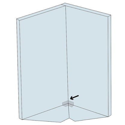 Coin d'étanchéité - Angle rentrant MARMOX ACC003