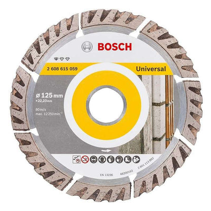 Disques à Tronçonner diamantés Standard Universal 125 x 22 mm BOSCH 2608615059