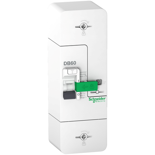 Disjoncteur de branchement SCHNEIDER R9FT645 1P+N 15/30/45A 500mA Instantané Resi9