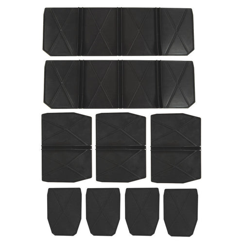 Kit de casiers en plastique pour coffrets E-CASE EINHELL 4540012 9 pièces