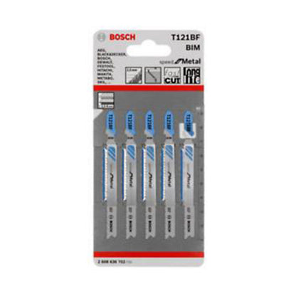 Lame de scie sauteuse BOSCH 2608636702 T 121 BF