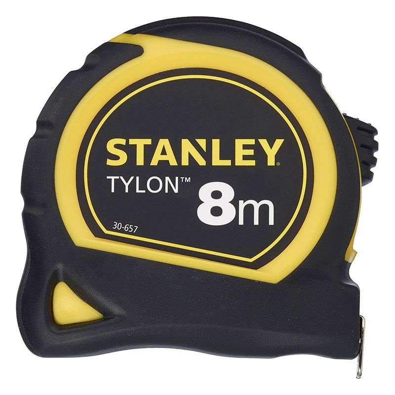 Mesure ruban bimatière tylon STANLEY 1-30-657 8 m x 25 mm
