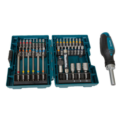 Coffret 43 accessoires de vissage MAKITA E-25096 avec tournevis à cliquet