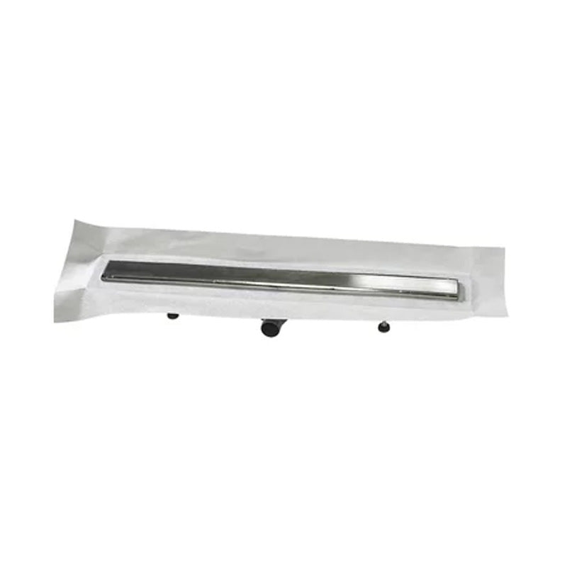 Caniveau de sol à maconner MARMOX acier inox - siphon ultra plat horizontal