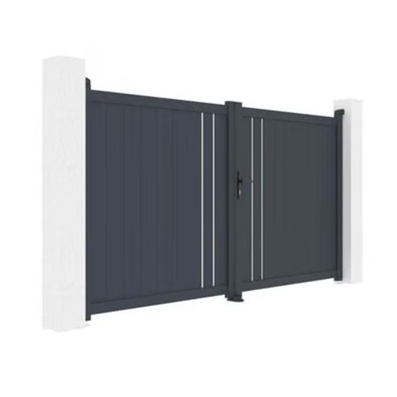 Portail aluminium Oregon Battant 300x160cm