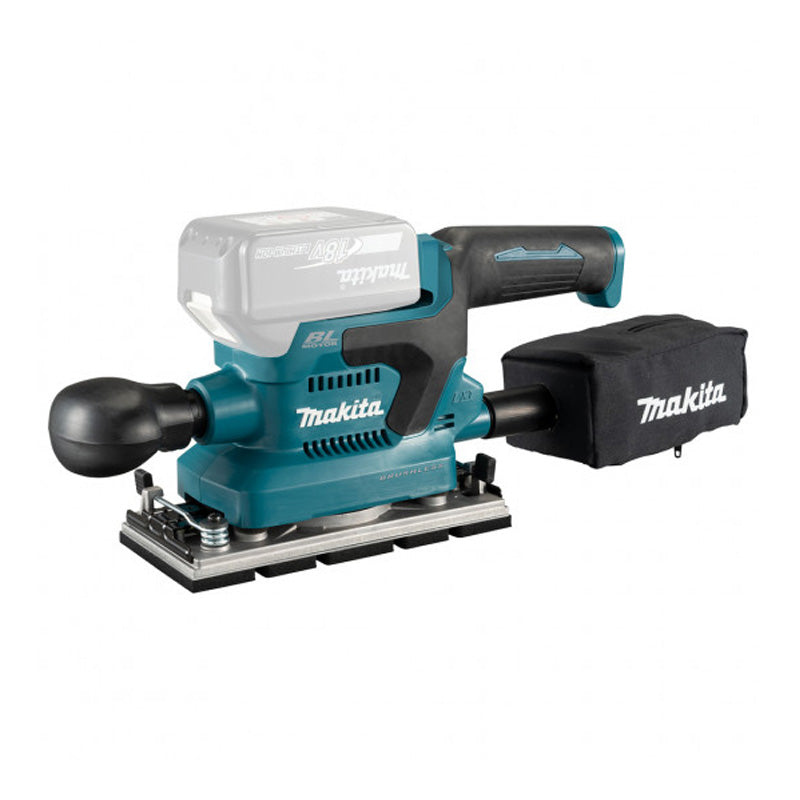 Ponceuse vibrante 18V LXT ® MAKITA DBO382ZJ en MAKPAC