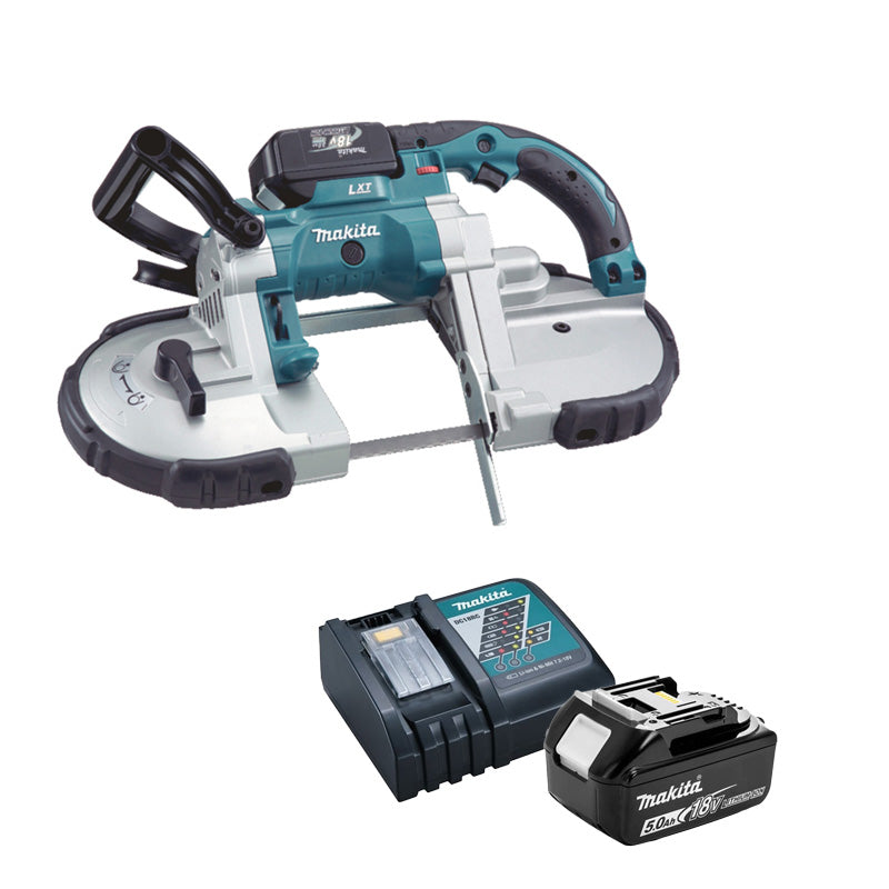 Scie à ruban 2x4Ah 18V LXT ® MAKITA DPB180RME en coffret