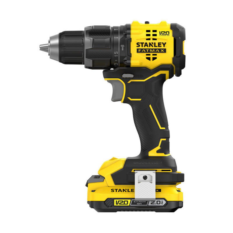Perceuse Visseuse À Percussion 60 Nm Brushless - Lithium 18V - 2 Batteries 2 Ah En Kit  - SFMCD716D2T-QW STANLEY FATMAX V20
