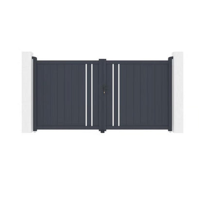 Portail aluminium Oregon Battant 400x180cm