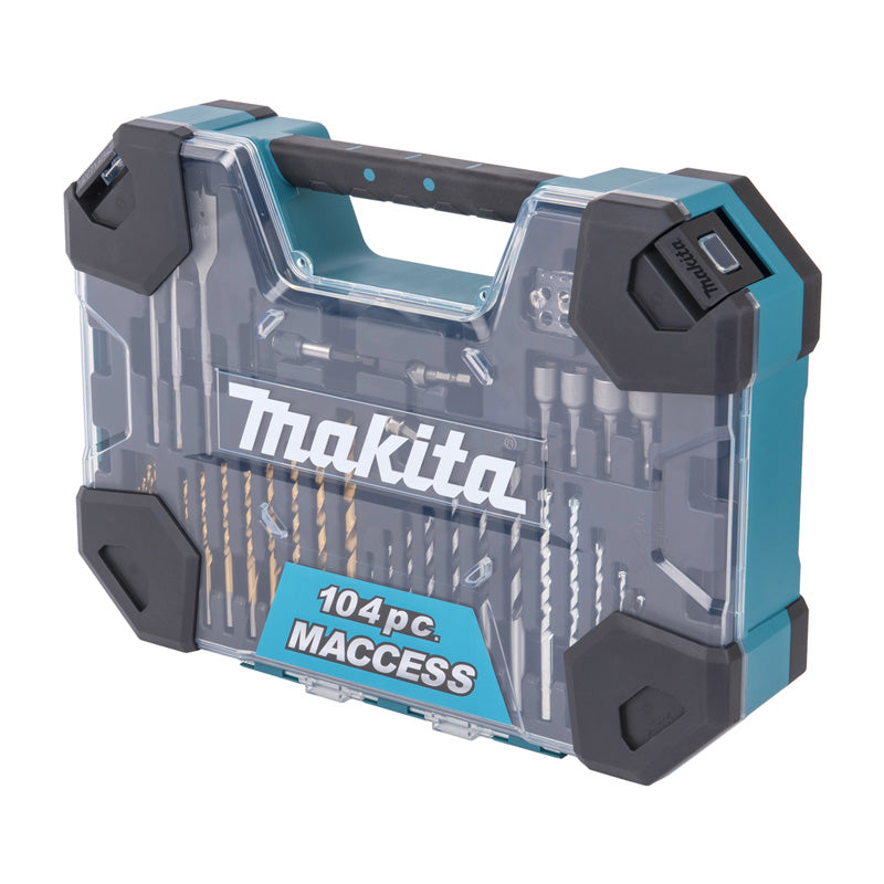 Makita E-22604 104 pièces Ensemble de forets et embouts