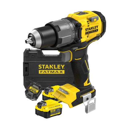 Perceuse Visseuse À Percussion 80 Nm Brushless - Lithium 18V - 2 Batteries 4 Ah En Kit Prostack - SFMCD726M2T-QW STANLEY FATMAX V20