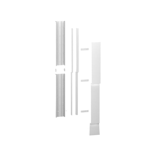 Kit goulotte SCHNEIDER R9HKT18 18M - 2 parties - corps - capot - cloisons - capot ERDF Resi9