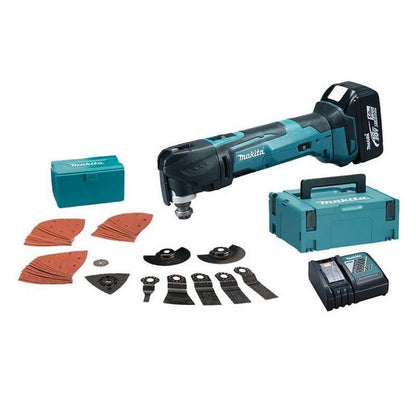 Outils multifonctions oscillant MAKITA DTM51RTJX2 - 18V LXT + 2 batteries 5,0 Ah et chargeur