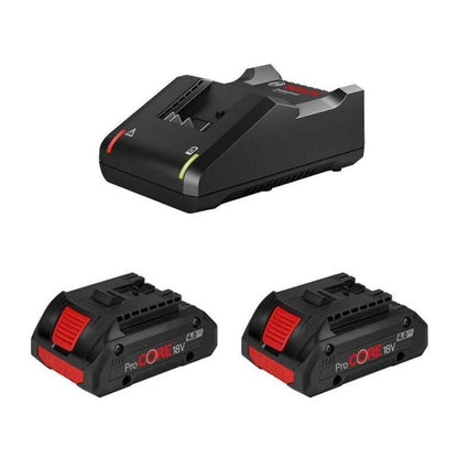 Pack BOSCH 06019J0204 Visseuse à chocs GDX 18V-210 C + Perceuse-visseuse GSR 18V-60 C + 2x4.0Ah ProCORE L-BOXX