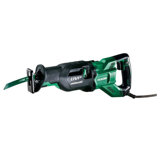 Scie sabre pendulaire moteur Brushless 1100W vit à vide 0-1200/0-1700/ 0-2000/0-2500/0-3000 tr/min, Courses 32mm, cap. Acier 19mm, bois 300mm, tube 130mm, 3,9Kg, UVP, variateur vitesses, grande vitesse de coupe, coffret, livrée avec 1 lame