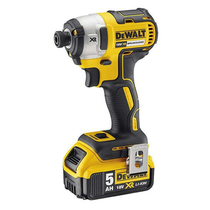 Visseuse à choc 1/4" 205Nm 18V DEWALT DCF887P1-QW Brushless avec coffret et 1 batterie 5,0 Ah